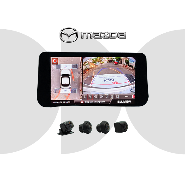 CAMERA 360 ĐỘ ICAR ELLIVIEW V5-P CHO XE MAZDA